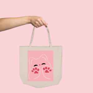 Kawaii Tote Bag Grösse 33 x 40 cm verschiedene Designs